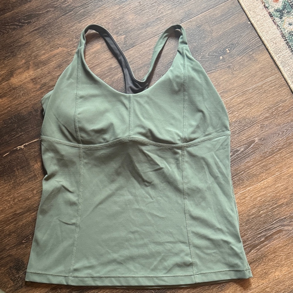 Prana Green Tank Top